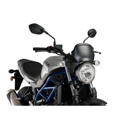 Windshield PUIG FRONTAL PLATE 3590C carbon look