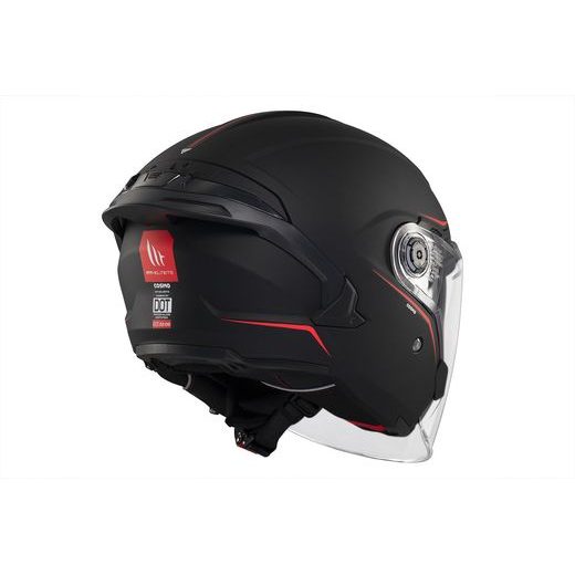 Helmet MT Helmets COSMO SV SOLID A1 MATT BLACK S