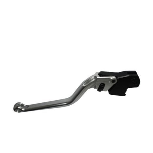 Clutch Lever ACCOSSATO ESB002 fixed CNC-worked aluminium, silver
