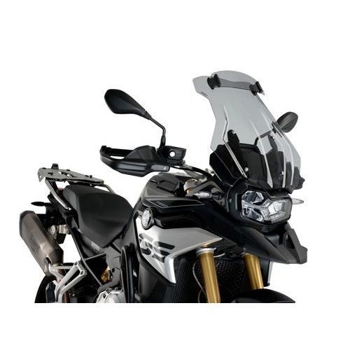 Windscreen PUIG TOURING PLUS WITH VISOR 3597H smoke
