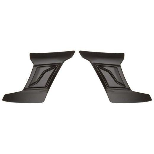 Forehead upper ventilation covers CASSIDA CYKLON črna par