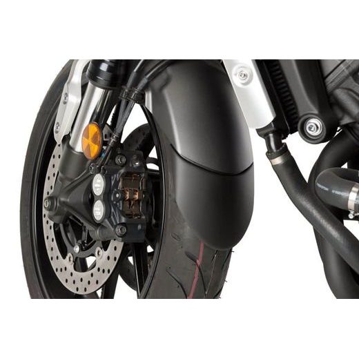 Front fender extension PUIG 3678N črna