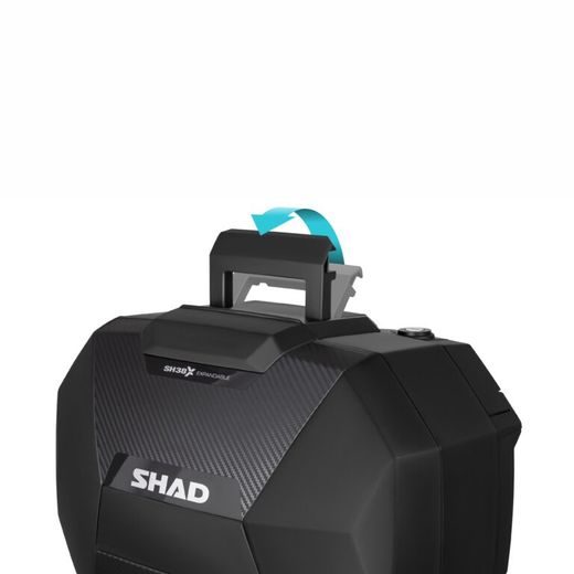 Stranski kovčki ( Side cases ) SHAD SH38X D0B38106 (expandable concept) karbon