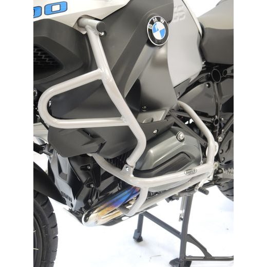 Engine guards RDMOTO CF46S srebrna upper + lower