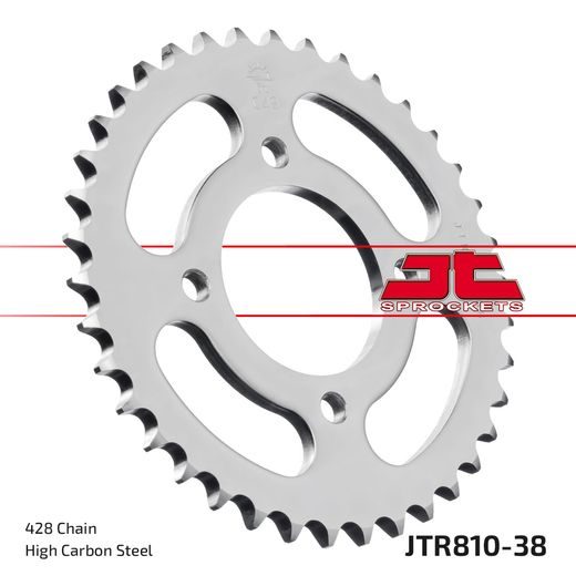Zadnji verižnik (zobnik) JT JTR 810-38 38T, 428