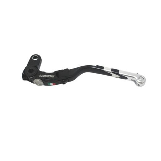 Folding lever ACCOSSATO LV025 in aluminium for ACCOSSATO full clutch srebrna