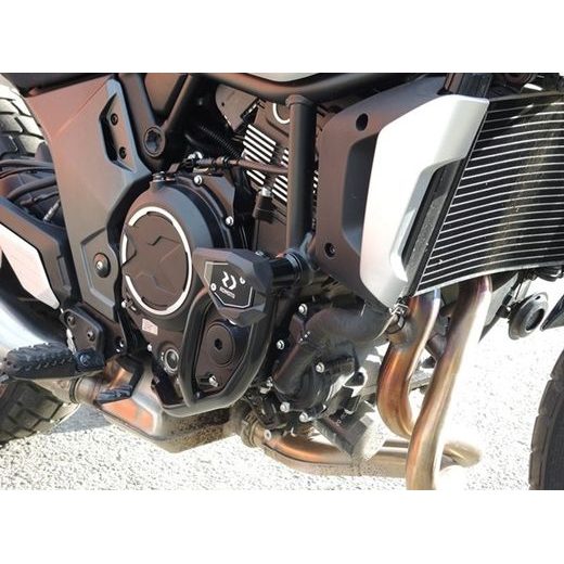 Engine guards RDMOTO CF159KDSL01K Črn (with protectors)