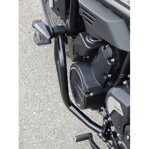 Engine guards RDMOTO CF159KDSL01K Črn (with protectors)