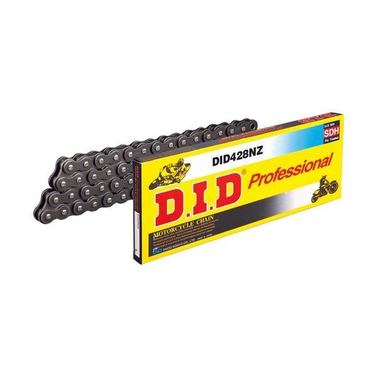 Super Non-O-Ring (nezatesnjena brez O-ringov) veriga DID D.I.D Chain 428NZ SDH 4800 členov steel