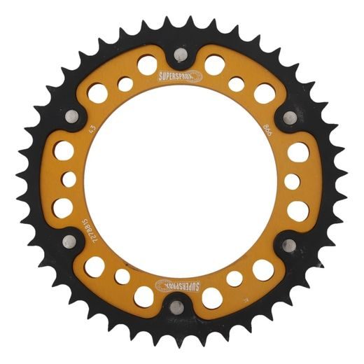Zadnji verižnik (zobnik) SUPERSPROX STEALTH RST-866:43-GLD zlata 43T, 532