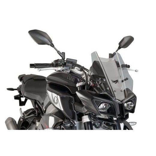 Windscreen PUIG RACING 8917H smoke