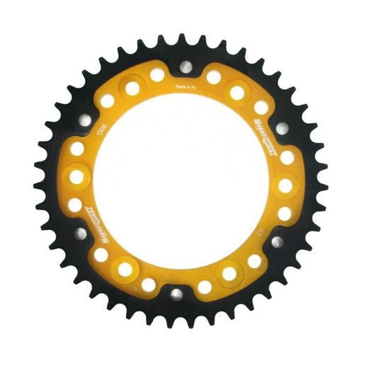 Rear sprocket SUPERSPROX STEALTH RST-1308:43-GLD zlata 43T, 520