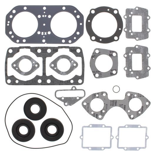 Complete gasket set with oil seal WINDEROSA 611408