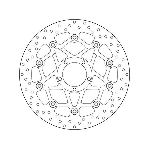 Zavorni disk BREMBO 78B408A4 floating