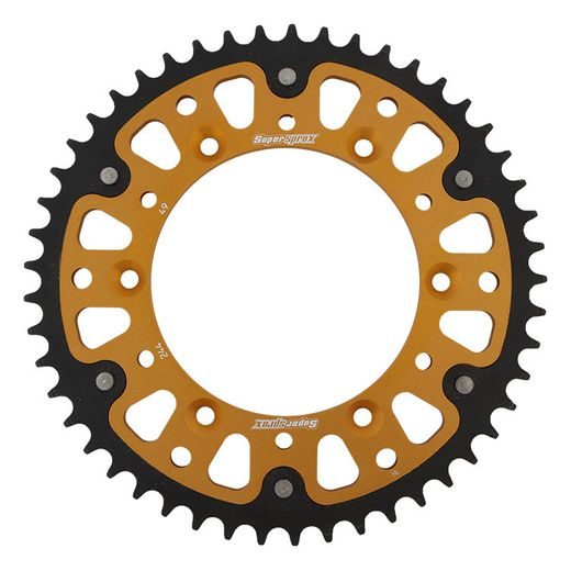 Zadnji verižnik (zobnik) SUPERSPROX STEALTH RST-244:49-GLD zlata 49T, 520