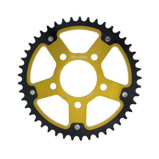 Zadnji verižnik (zobnik) SUPERSPROX STEALTH RST-728:45-GLD zlata 45T, 520