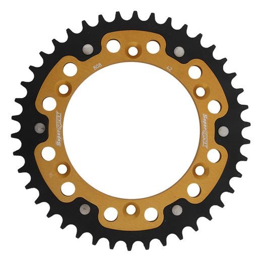 Zadnji verižnik (zobnik) SUPERSPROX STEALTH RST-808:42-GLD zlata 42T, 520