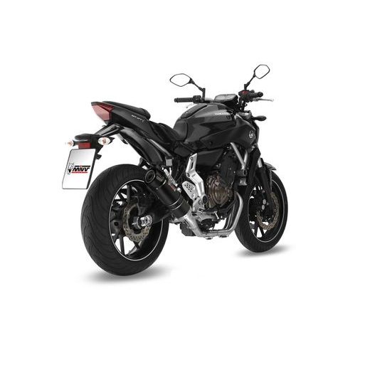 Celoten izpušni sistem 2x1 MIVV GP Y.045.L2SC Carbon with carbon cap