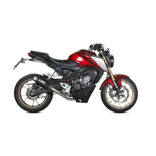 Celoten izpušni sistem 1x1 MIVV GP PRO H.077.L2P Karbon