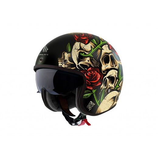 Jet čelada MT Helmets LE MANS 2 SV S BREAKOUT B9 GLOSS XXL