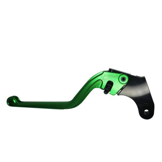Clutch Lever ACCOSSATO ESV004 fixed CNC-worked aluminium, green