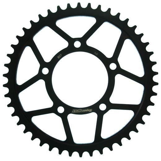 Zadnji verižnik (zobnik) SUPERSPROX RFE-807:46-BLK črna 46T, 525