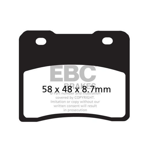 Zavorne obloge EBC FA102
