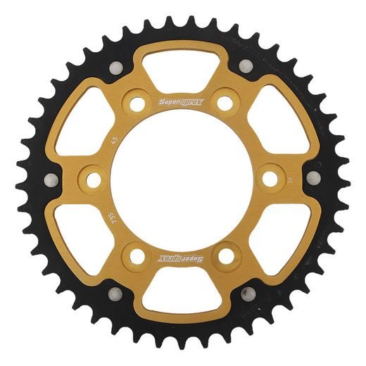 Zadnji verižnik (zobnik) SUPERSPROX STEALTH RST-735:45-GLD zlata 45T, 520