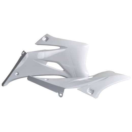 Radiator scoops POLISPORT 8426100005 (par) bela