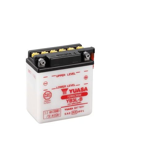 Yumicron battery with acid YUASA YB3L-B