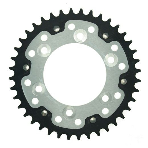 Rear sprocket SUPERSPROX STEALTH RST-745:40-SLV srebrna 40T, 525