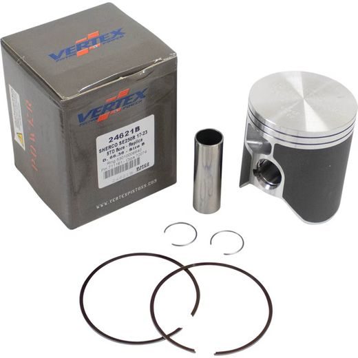 Complete piston VERTEX 24621B Cylinder 66,4, piston 66,36 mm