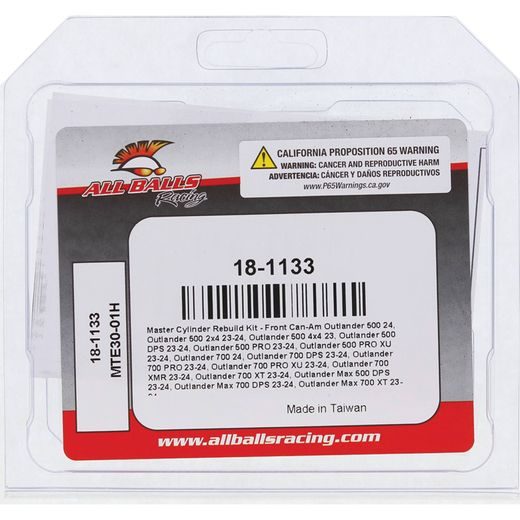 Master Cylinder Rebuild kit All Balls Racing 18-1133