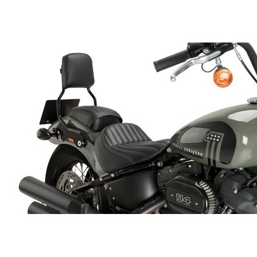 Sissybar plane CUSTOMACCES SOFT RSD305N črna with screws