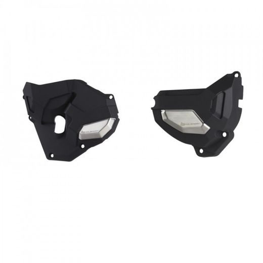 Engine covers protection kit POLISPORT 91110 črna