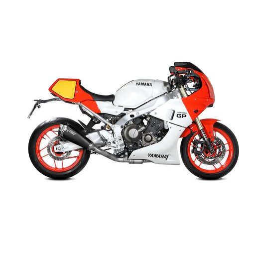 Full exhaust system 3x1 MIVV DELTA RACE Y.082.KDRB Črn