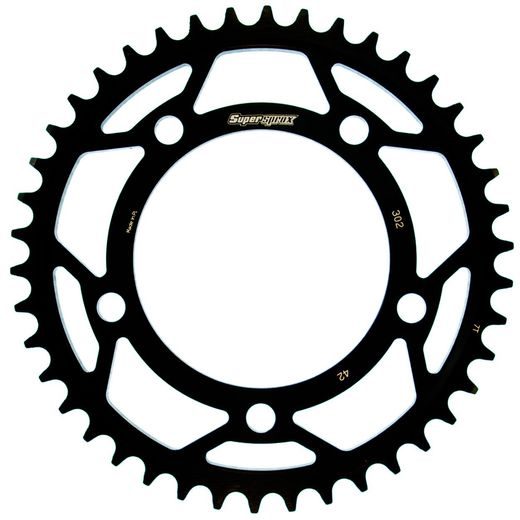 Zadnji verižnik (zobnik) SUPERSPROX RFE-302:42-BLK črna 42T, 530