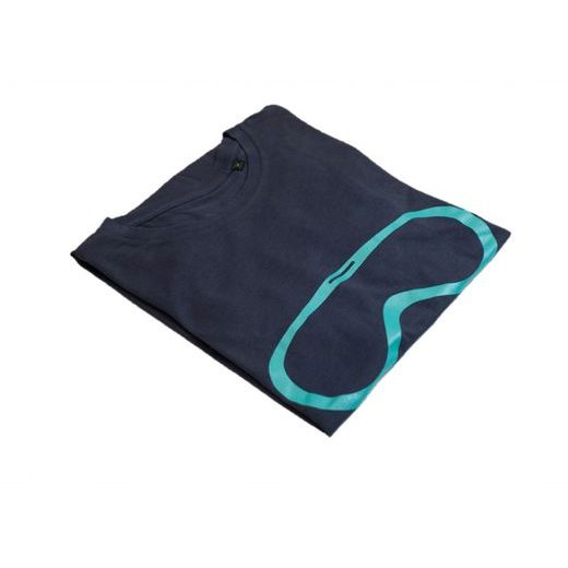 T-Shirt ARIETE WABI 14907-GM grey/turquoise M