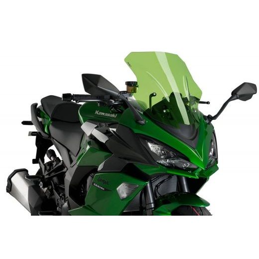 Windscreen PUIG RACING 20471V zelena