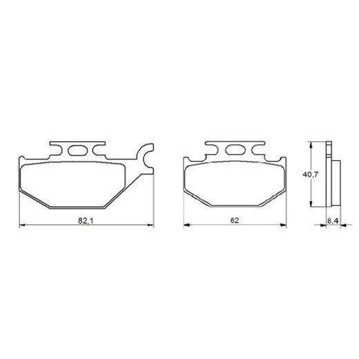 Zavorne obloge ACCOSSATO AGPA114 OR