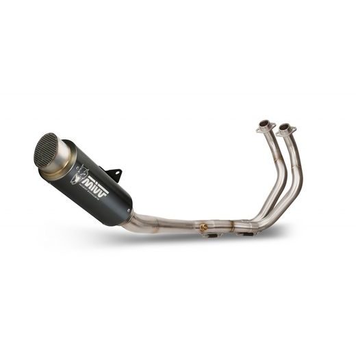 Celoten izpušni sistem 2x1 MIVV GP PRO Y.045.LXBP Black stainless steel for YAMAHA MT-07 / FZ-07 (2014-2020)