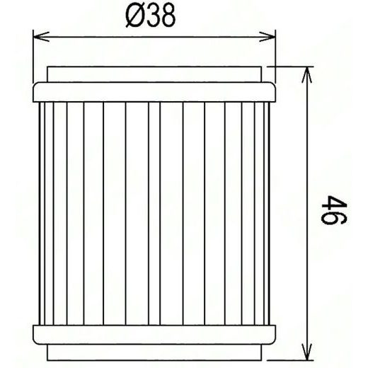 Oljni filter CHAMPION COF040 100609895