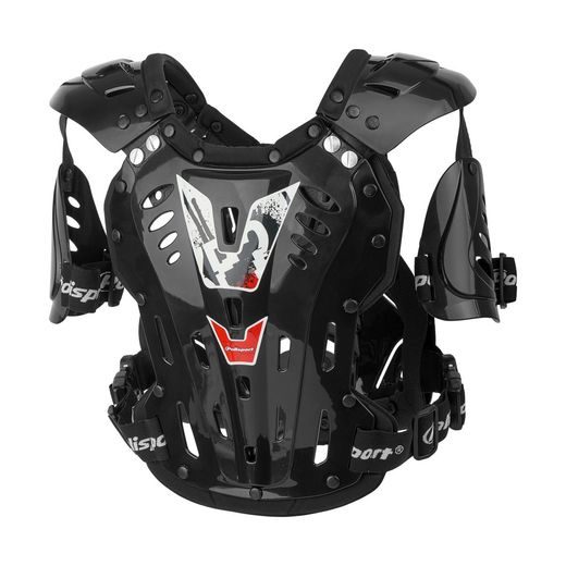 Chest Protector POLISPORT XP2 ADULT 8000300013 black/silver/black