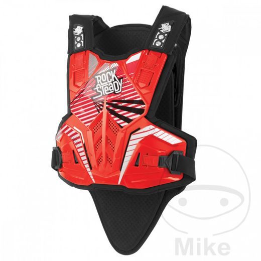 Chest protector POLISPORT ROCKSTEADY rdeč dolga (long)