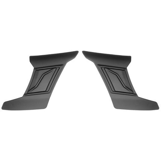Forehead upper ventilation covers CASSIDA CYKLON black matt par