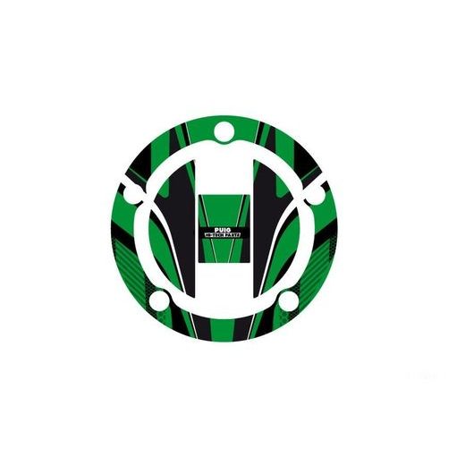 Fuel cap cover PUIG RADIKAL 6318V zelena