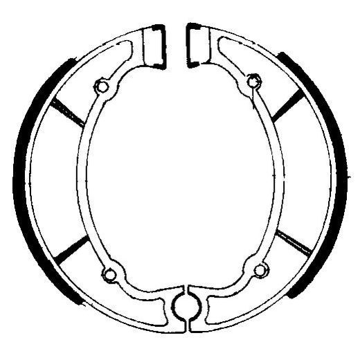 Zavorne čeljusti FERODO 225129035