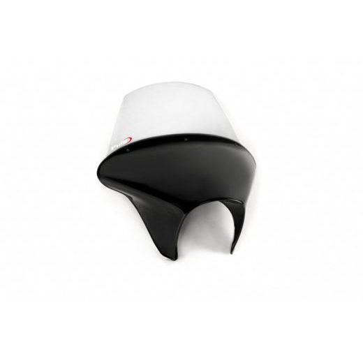 Windscreen PUIG BATWING SML TOURING 21070W prozorna with matt black housing
