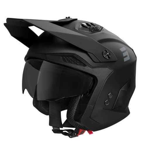 Helmet SHOT DROP SOLID A05-21OJ-A01-10 black matt L