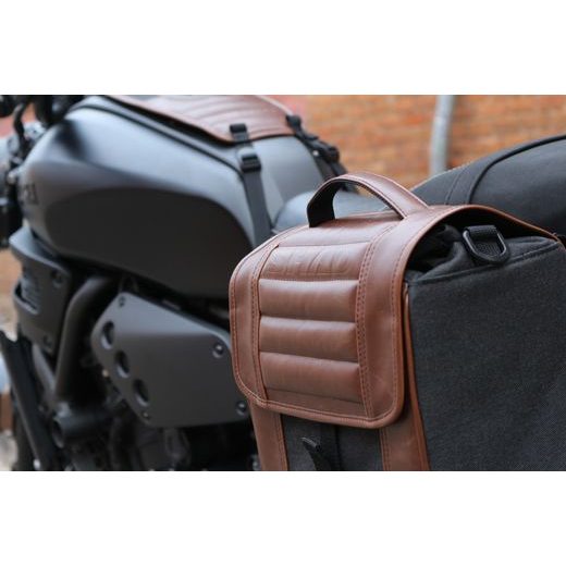 Side bag SHAD CAFE RACER SR38 X0SR38 10l Brown